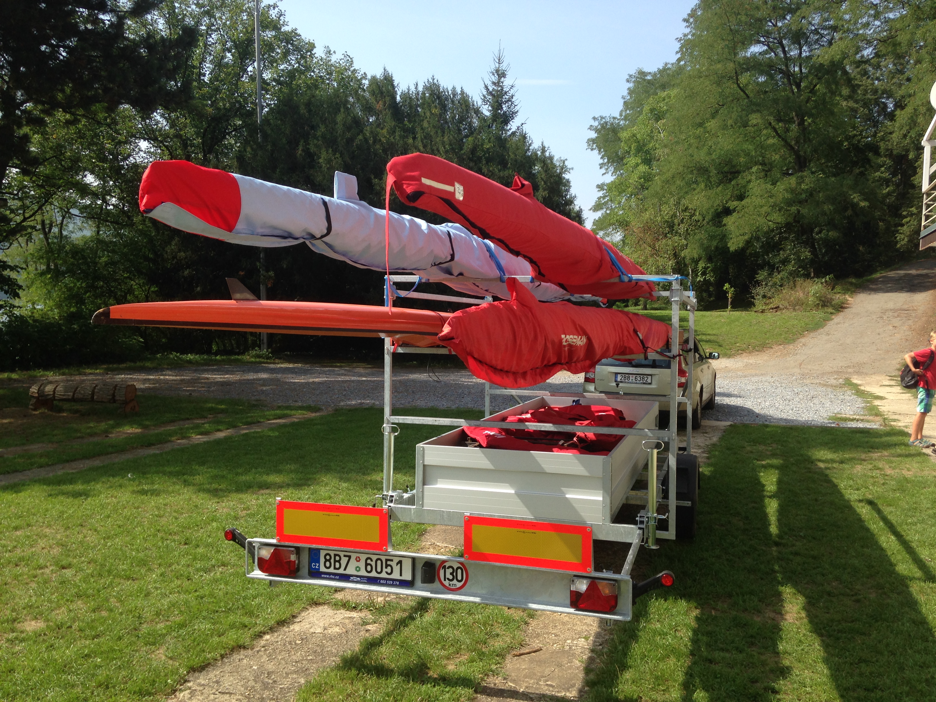 Trailer ready to roll