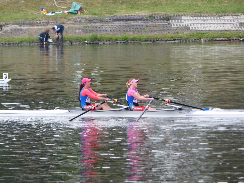 Lenka and Iva in the double
