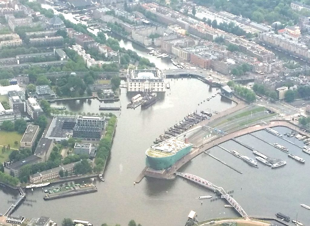 Fun part 1: Overflying the conference venue during one of our test/demo flights